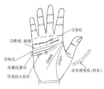 双婚姻线代表什么意思