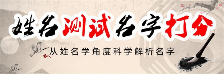姓名寓意查询