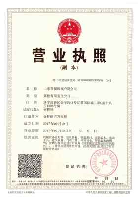 企业营业执照副本查询
