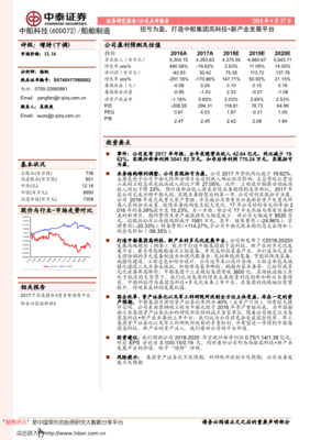 中船科技行业分析