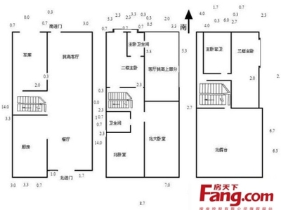 长方形自建房设计图
