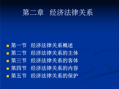 法律主体