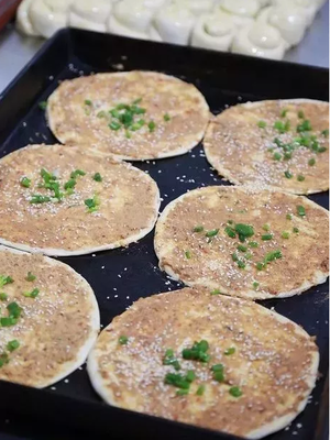 酥掉渣饼的制作方法