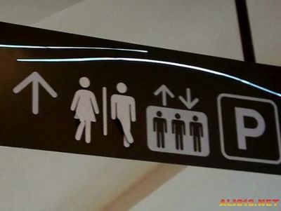 快憋不住了!泰国厕所奇葩指示标识让人很