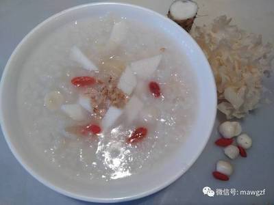 香菇银耳山药粥