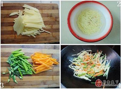 土豆韭菜怎么一起炒菜