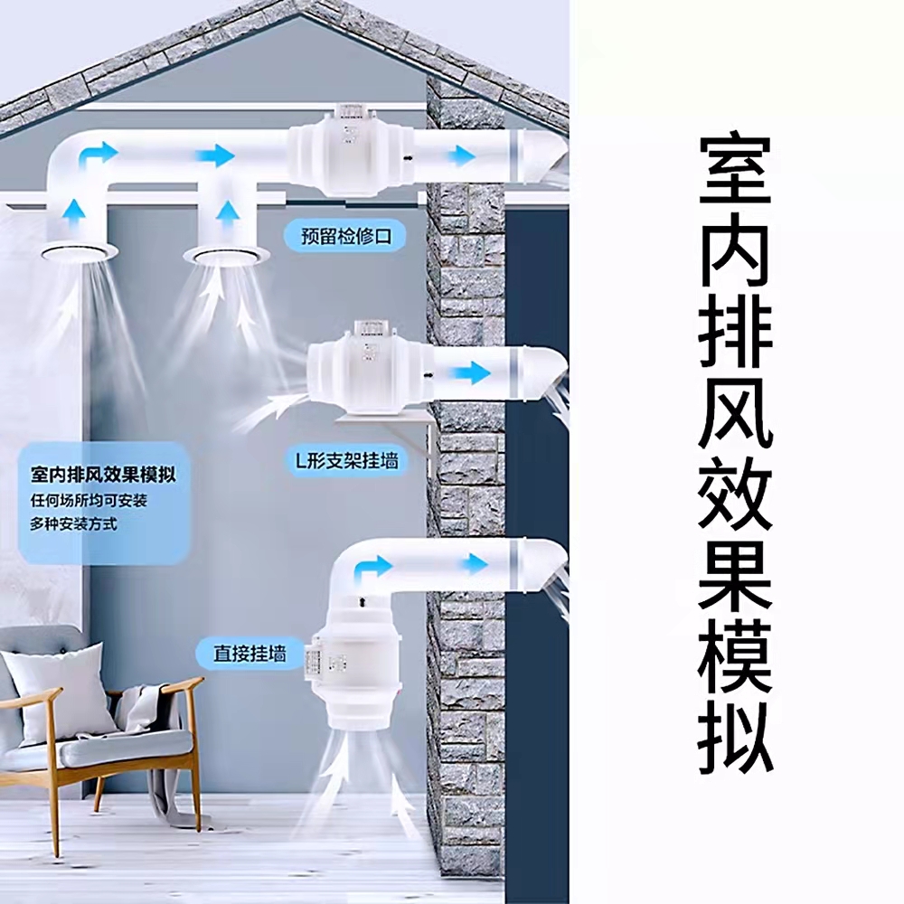 厨房室内排烟方式