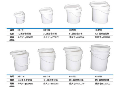 塑料桶hs编码