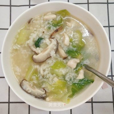鸡肉香菇生菜