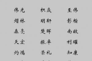 带木的字寓意好的字