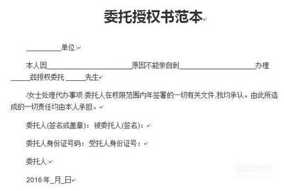 如何写委托书