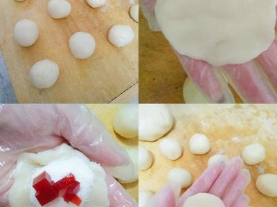 糖膏面的制作方法