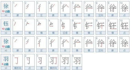 徐字起名