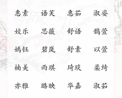 萱字起名女孩名字