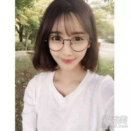 女生空气刘海