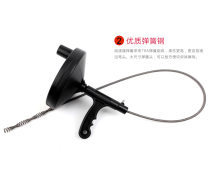 手摇式马桶疏通器