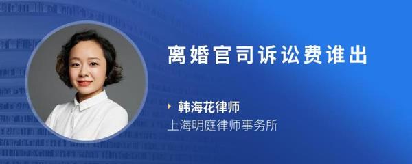 上海打离婚官司的律师