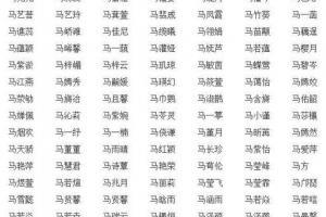 取名两个字
