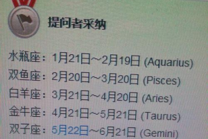 2月出生的人是什么星座