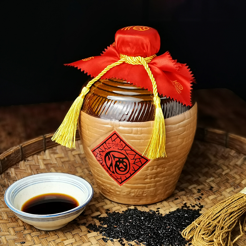 客家黑糯米酒制作方法