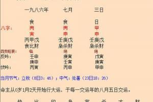 很多伟人八字都伏吟