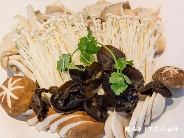 香菇和芝麻一起