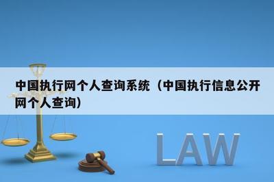 全国执行网信息查询