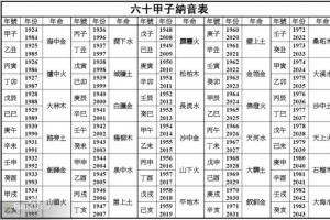 生辰八字五行计算器