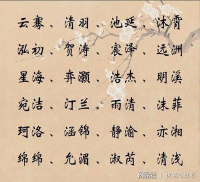 查五行取名