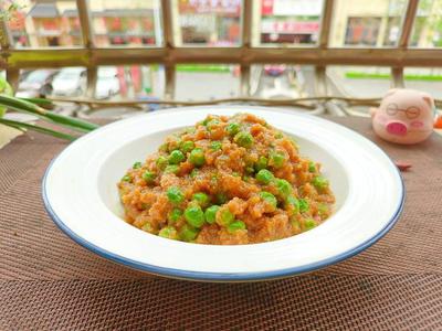 川味豌豆蒸肉的做法