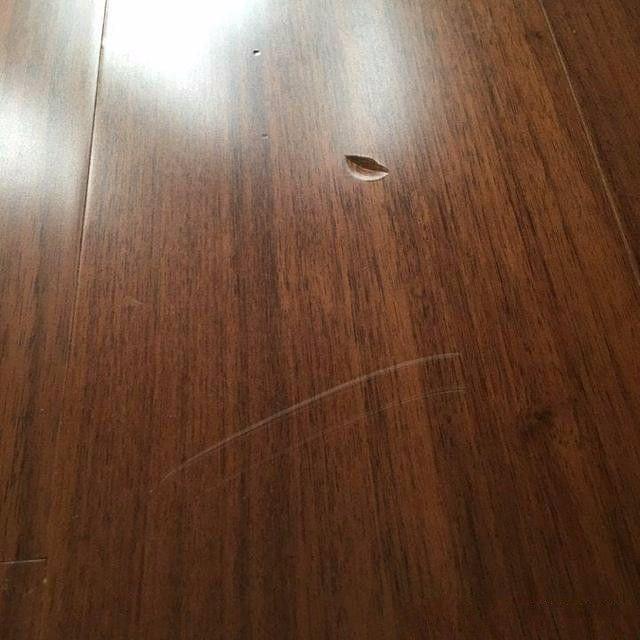 强化复合地板爆皮