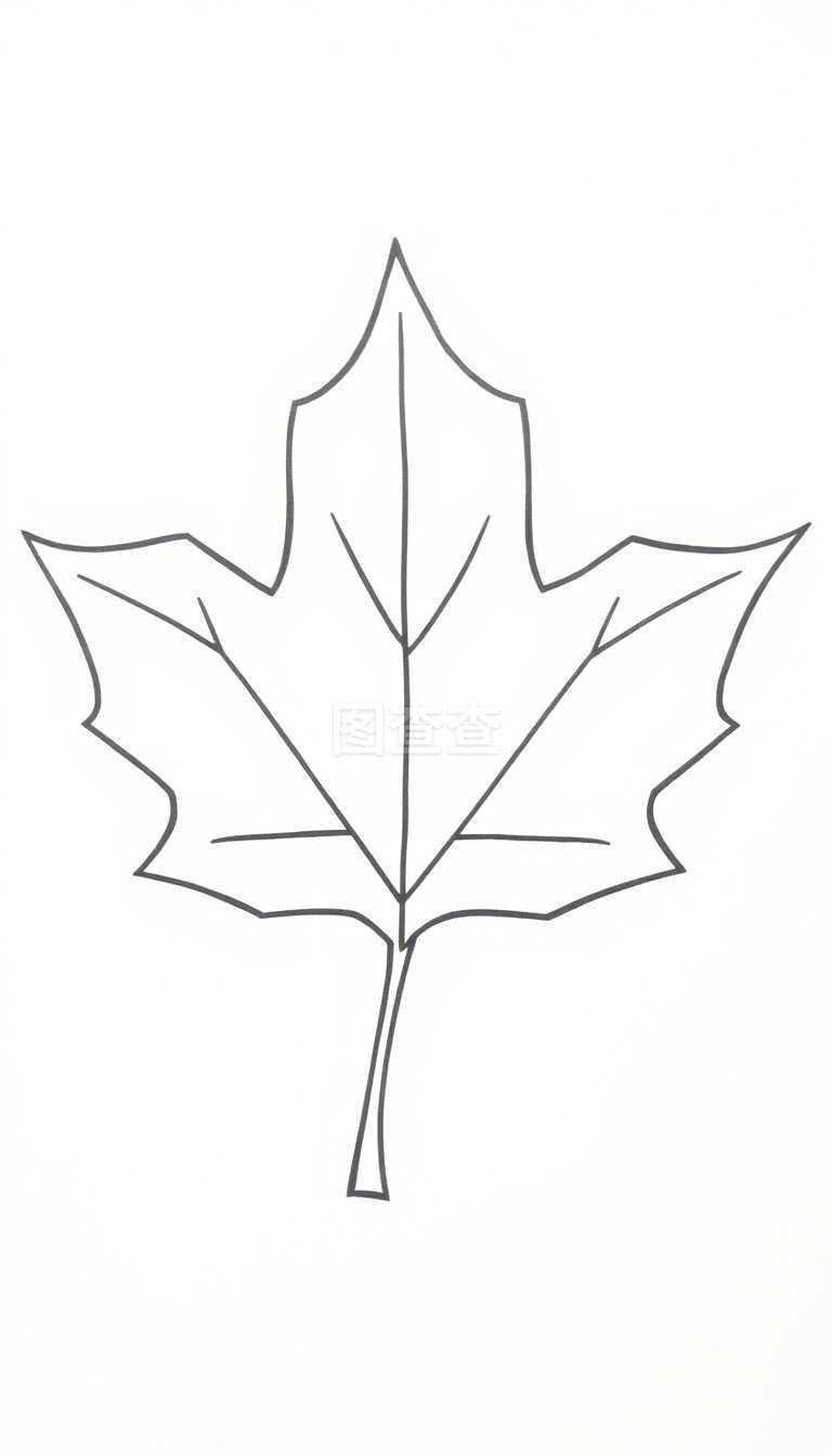 梧桐树叶儿童画怎么画梧桐树叶简笔画图片