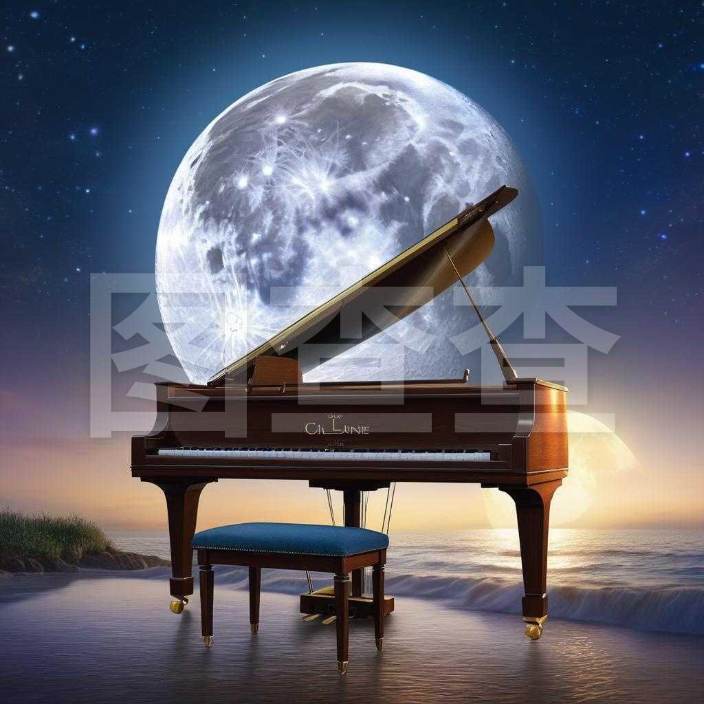 月光钢琴曲封面