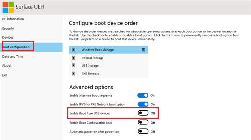 surface pro7如何进入bios