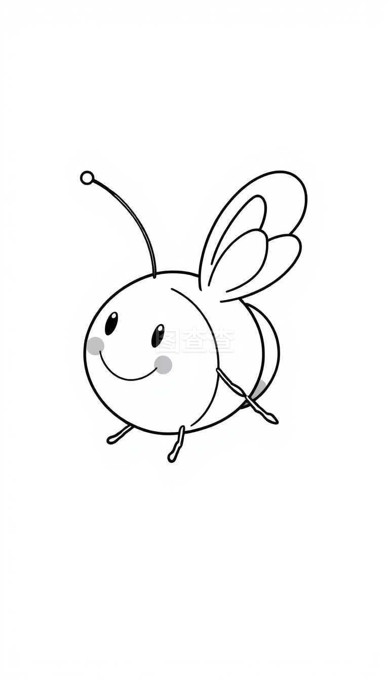 qq画图红包蚊子怎么画容易识别 蚊子简笔画